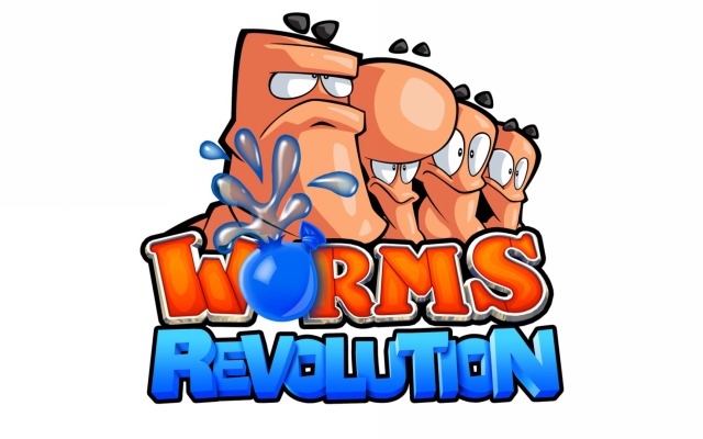 Worms Revolution. Desktop wallpaper