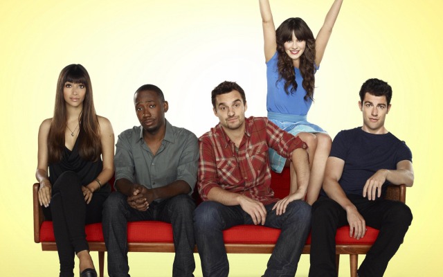 New Girl. Desktop wallpaper