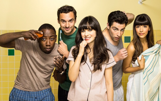 New Girl. Desktop wallpaper