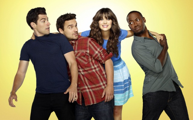 New Girl. Desktop wallpaper