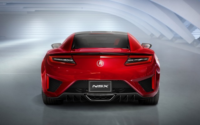 Acura NSX 2016. Desktop wallpaper