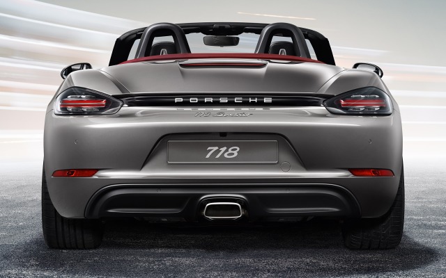 Porsche 718 Boxster 2016. Desktop wallpaper