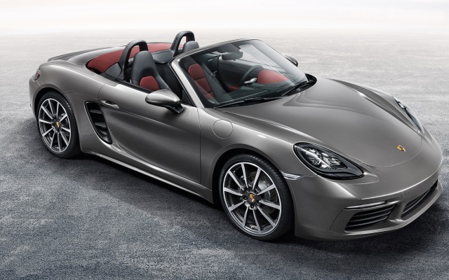 Porsche 718 Boxster 2016. Desktop wallpaper