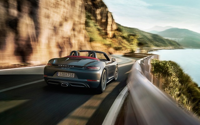 Porsche 718 Boxster 2016. Desktop wallpaper