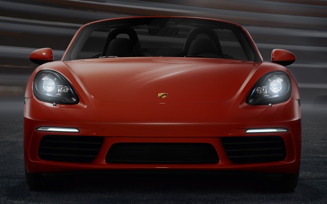 Porsche Boxster S 2016. Desktop wallpaper