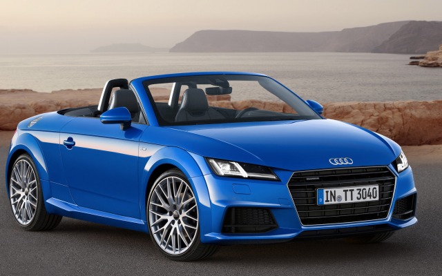 Audi TT Roadster 2016. Desktop wallpaper