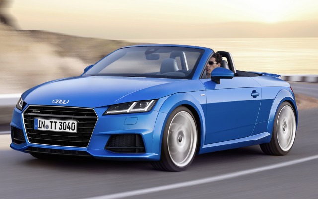 Audi TT Roadster 2016. Desktop wallpaper