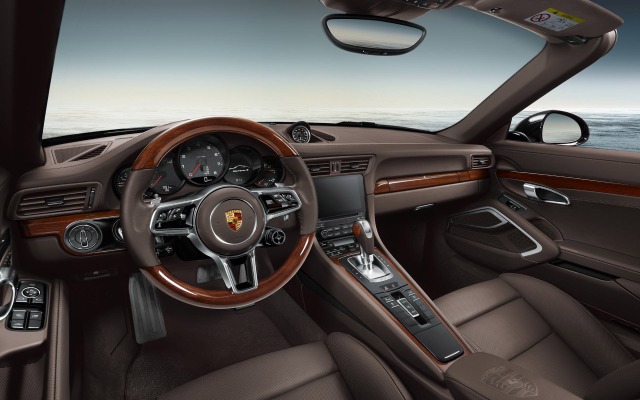 Porsche 911 Carrera S Cabriolet Exclusive 2016. Desktop wallpaper