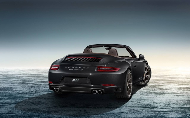 Porsche 911 Carrera S Cabriolet Exclusive 2016. Desktop wallpaper