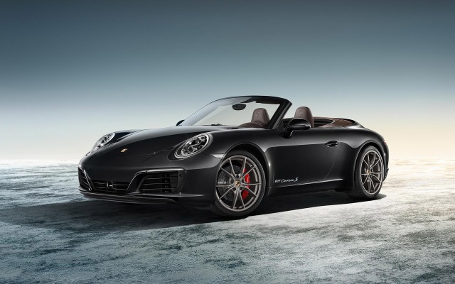 Porsche 911 Carrera S Cabriolet Exclusive 2016. Desktop wallpaper