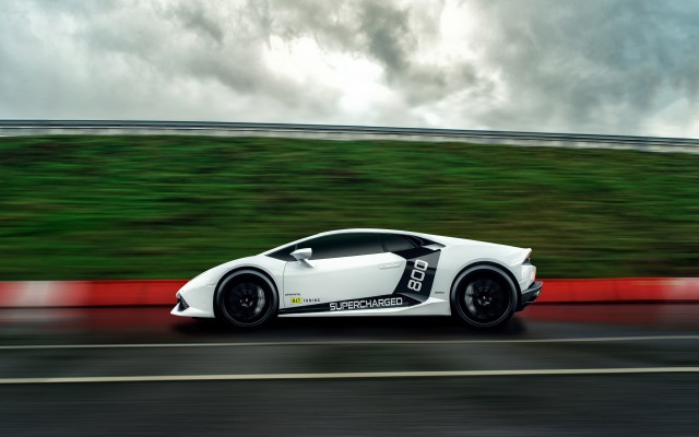 Lamborghini Huracán O.CT Tuning 2016. Desktop wallpaper