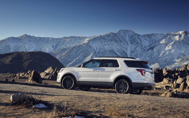 Ford Explorer XLT Appearance Package 2017. Desktop wallpaper