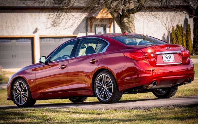 Infiniti Q50S 2016. Desktop wallpaper