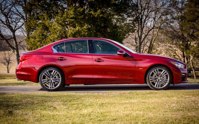 Infiniti Q50S 2016. Desktop wallpaper