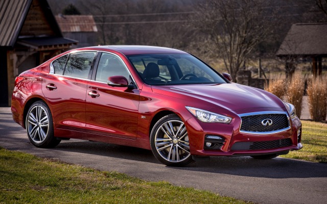 Infiniti Q50S 2016. Desktop wallpaper