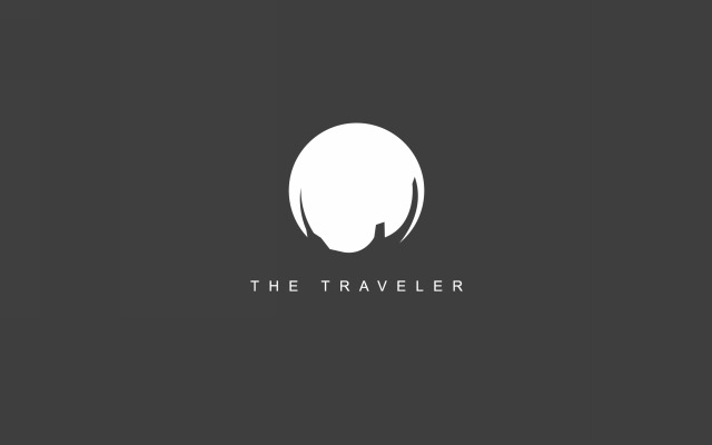 Traveler. Desktop wallpaper