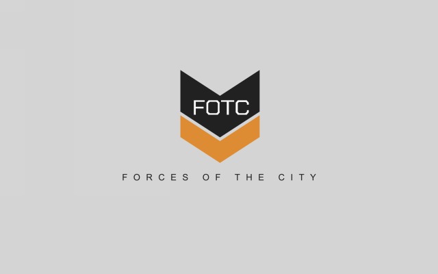 Forces of the City. Desktop wallpaper