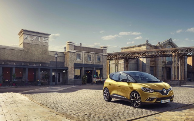 Renault Scenic 2017. Desktop wallpaper