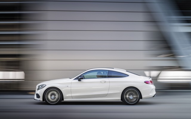 Mercedes-AMG C 43 4MATIC Coupe 2016. Desktop wallpaper