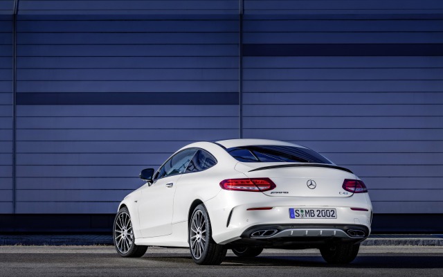 Mercedes-AMG C 43 4MATIC Coupe 2016. Desktop wallpaper