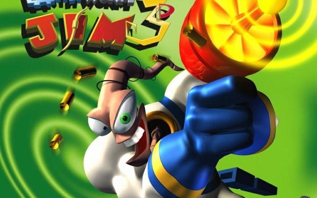 Earthworm Jim. Desktop wallpaper