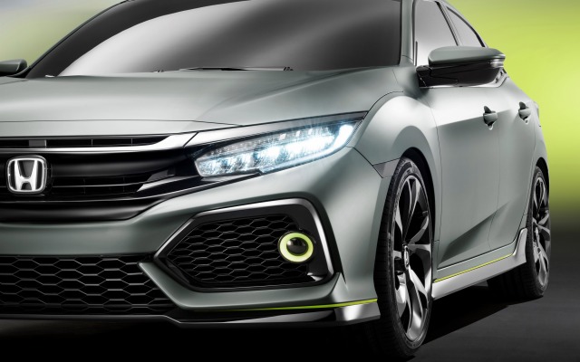 Honda Civic Hatchback Prototype 2016. Desktop wallpaper