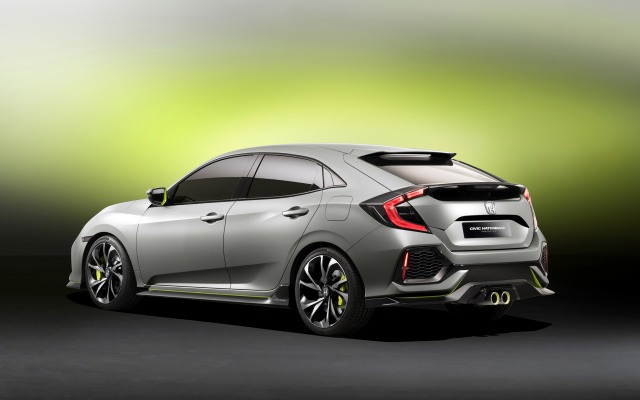 Honda Civic Hatchback Prototype 2016. Desktop wallpaper