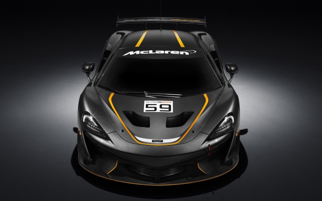 McLaren 570S GT4 2016. Desktop wallpaper