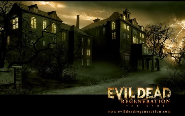 Evil Dead: Regeneration. Desktop wallpaper