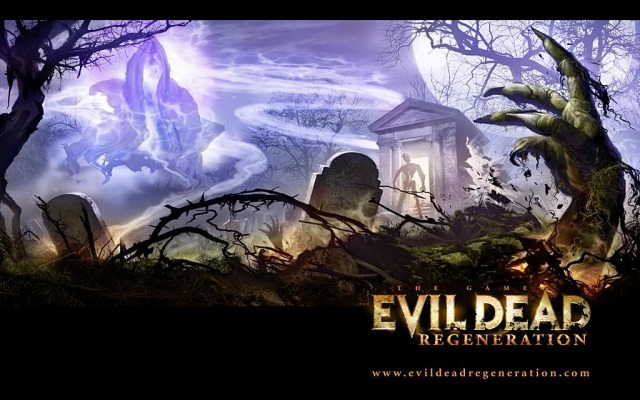 Evil Dead: Regeneration. Desktop wallpaper