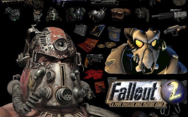 Fallout 2. Desktop wallpaper