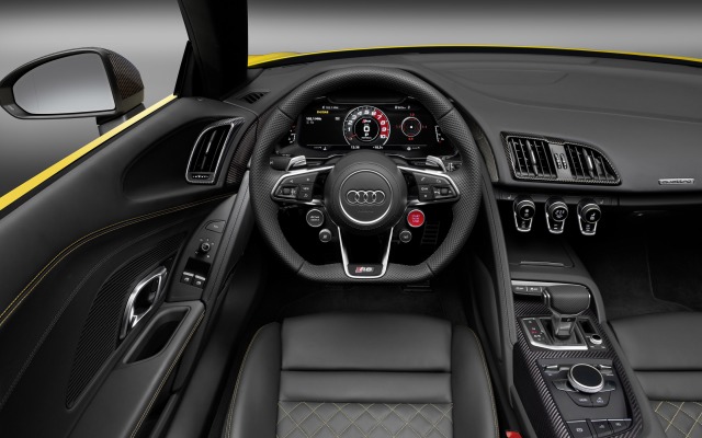 Audi R8 Spyder 2016. Desktop wallpaper