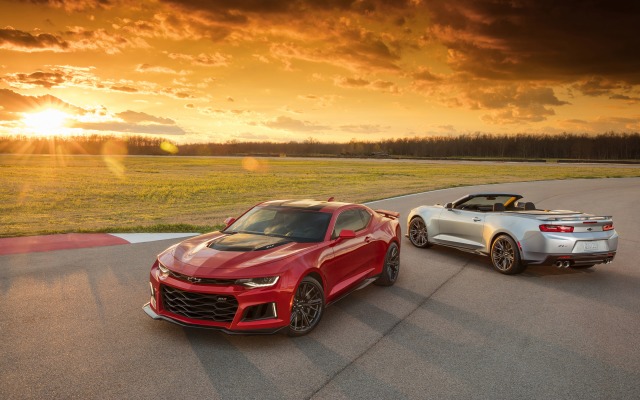 Chevrolet Camaro ZL1 Convertible 2017. Desktop wallpaper