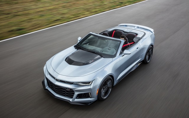 Chevrolet Camaro ZL1 Convertible 2017. Desktop wallpaper