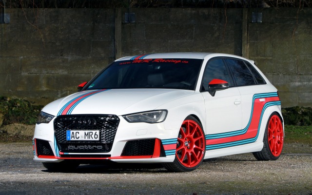 Audi RS 3 MR Racing 2016. Desktop wallpaper