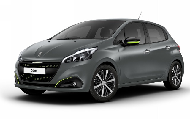 Peugeot 208 XS Limited 2016. Desktop wallpaper