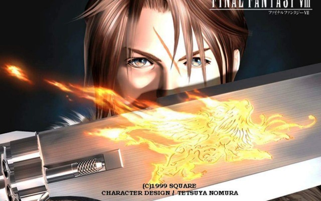 Final Fantasy 8. Desktop wallpaper