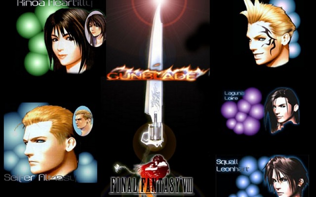 Final Fantasy 8. Desktop wallpaper