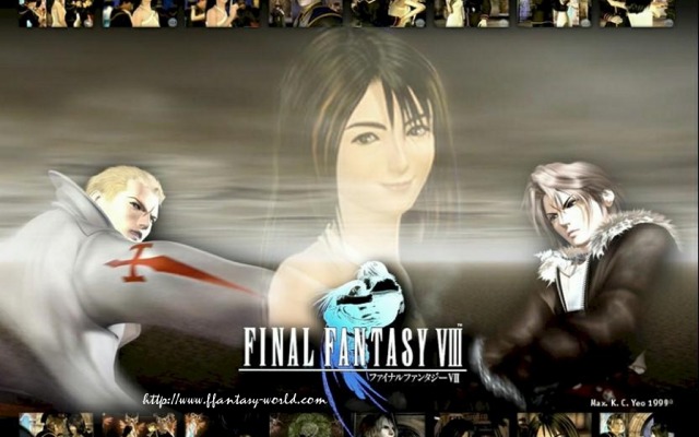 Final Fantasy 8. Desktop wallpaper