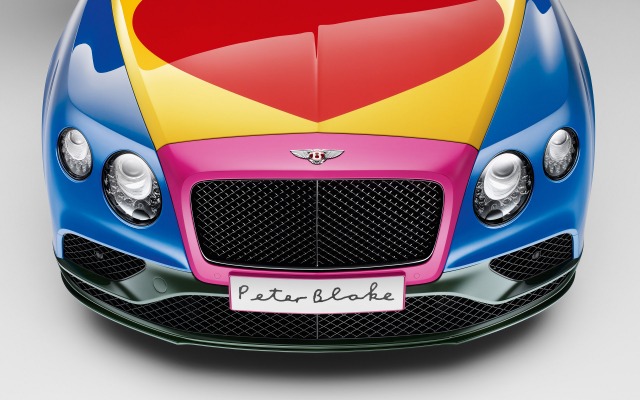 Bentley Sir Peter Blake Pop Art Edition 2016. Desktop wallpaper