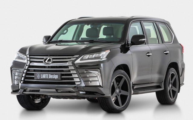 Lexus LX 570 Larte Design 2016. Desktop wallpaper