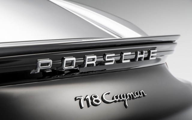 Porsche 718 Cayman 2016. Desktop wallpaper