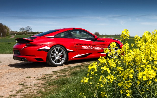 Porsche 991 Carrera 4S Mcchip-DKR 2016. Desktop wallpaper