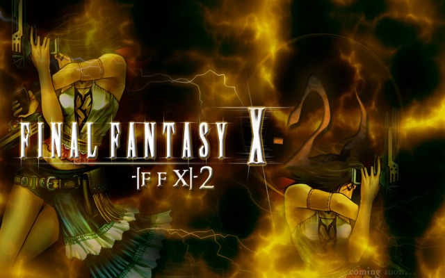 Final Fantasy X-2. Desktop wallpaper