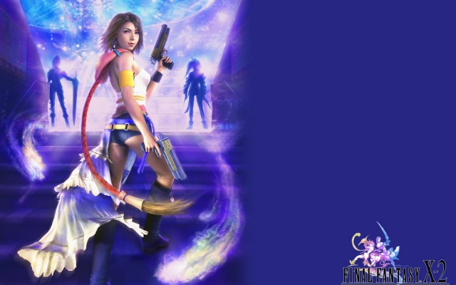 Final Fantasy X-2. Desktop wallpaper