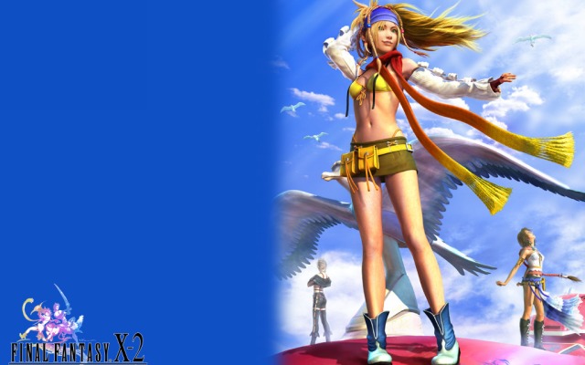 Final Fantasy X-2. Desktop wallpaper