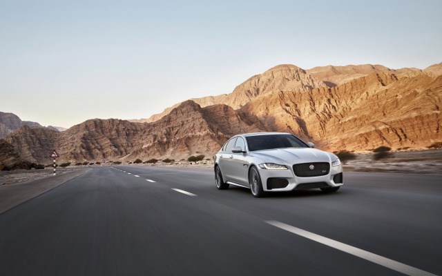 Jaguar XF 2016. Desktop wallpaper