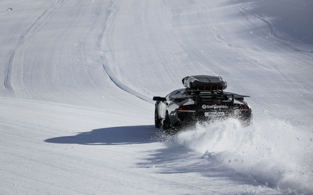 Lamborghini Murciélago Jon Olsson 2016. Desktop wallpaper