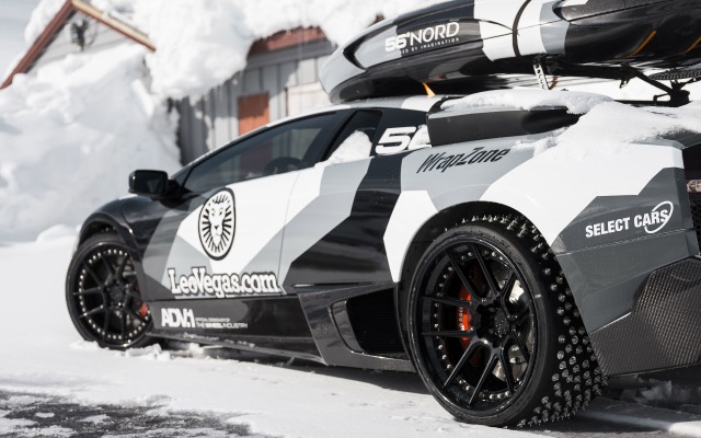 Lamborghini Murciélago Jon Olsson 2016. Desktop wallpaper