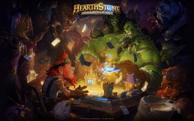 Hearthstone: Heroes of Warcraft. Desktop wallpaper